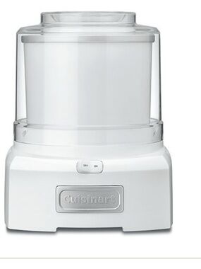 Cuisinart White Ice Cream & Sorbet Maker